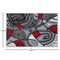 Flash Furniture Red 2' x 3' Abstract Style Accent Rug ACD-RGTRZ860-23-RD-GG - alternate 4